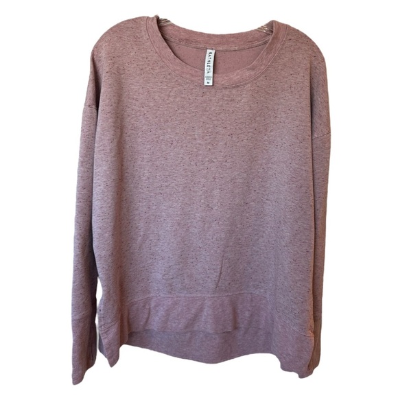 NWOT Athleta pink Victorian berry balance pullover sweatshirt - Picture 1 of 5